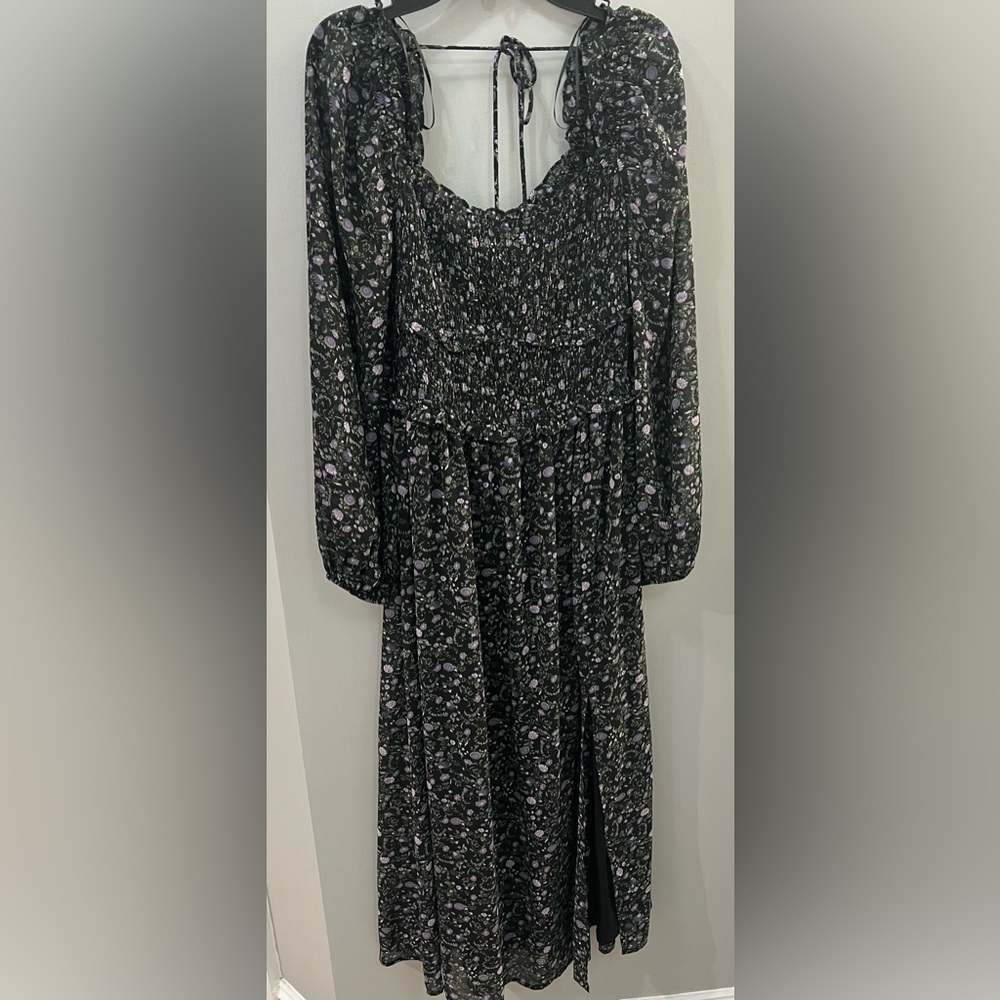 ASTR the Label 
Floral Tiered Maxi Dress